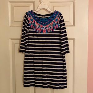 Lilly Pulitzer 3/4 sleeve cotton dress